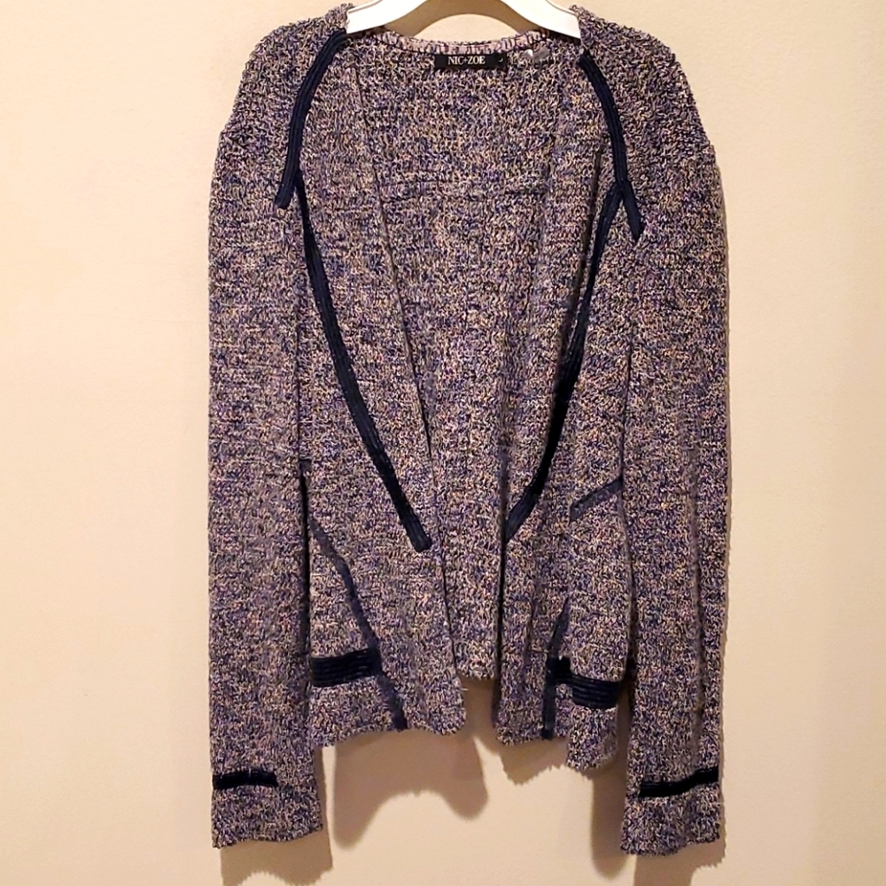 ❤NIC+ZOE CARDIGAN/SWEATER, SIZE LARGE